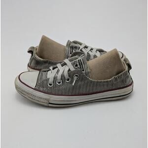Womens Converse Shoreline‎ Low Top Striped Skate Sneakers Shoes 562034F Size 7
